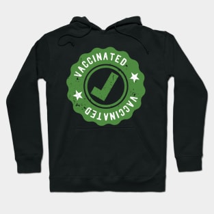 Vaccinated Check pro vaccine gift Hoodie